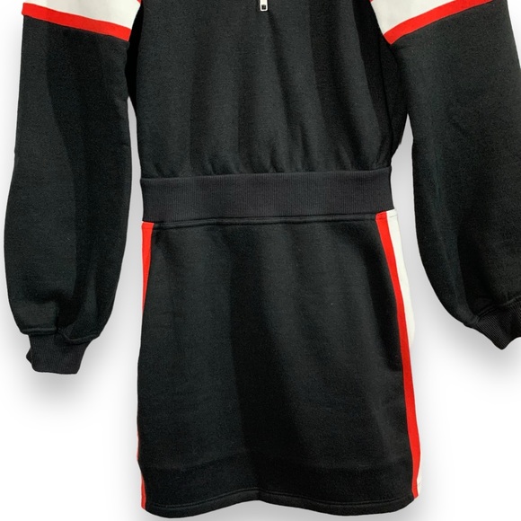 Lovers and Friends Becker Zip Up Mini Dress in Black - Picture 4 of 11